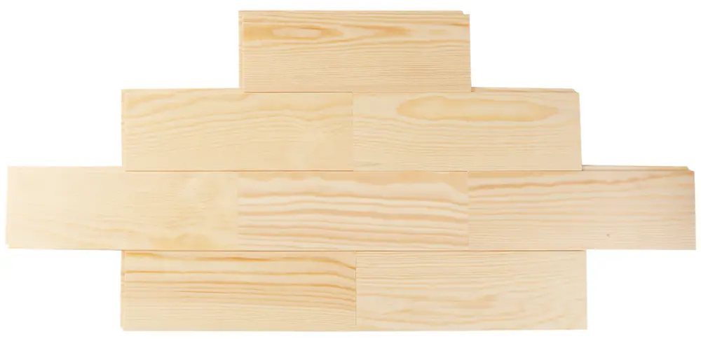 3D-панели АРЕЛАН из натуральной сосны для создания объемных стен 82382064