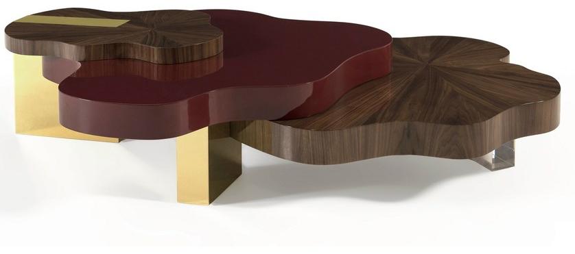 Ginger & Jagger Журнальный столик из лакированной фанеры для гостиной Earth to earth sun-id-1467815 - Вид №2