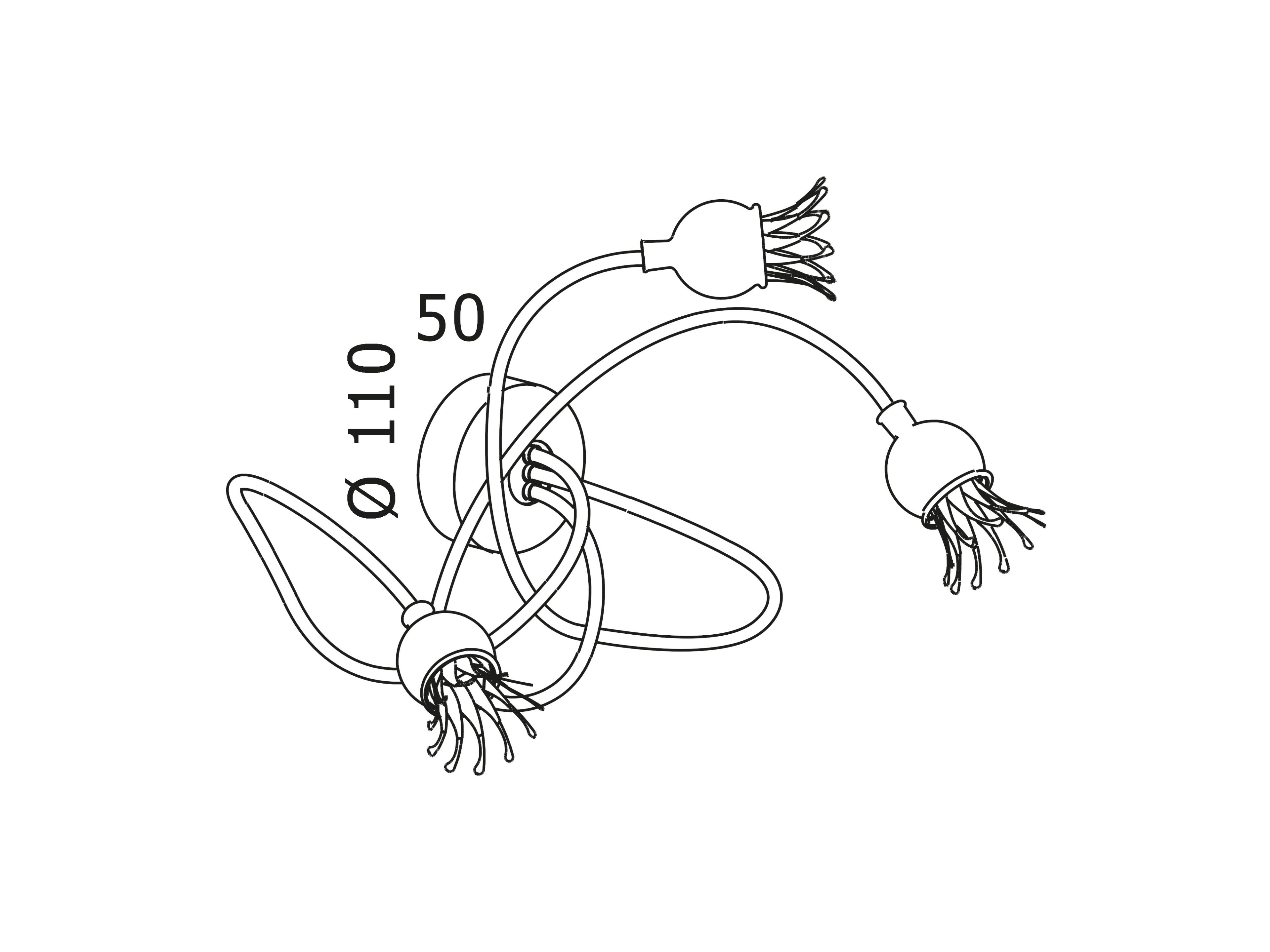 Алюминиевый и стеклянный настенный светильник с гибкой рукояткой serien.lighting POPPY ARCH-00006700 - Вид №10