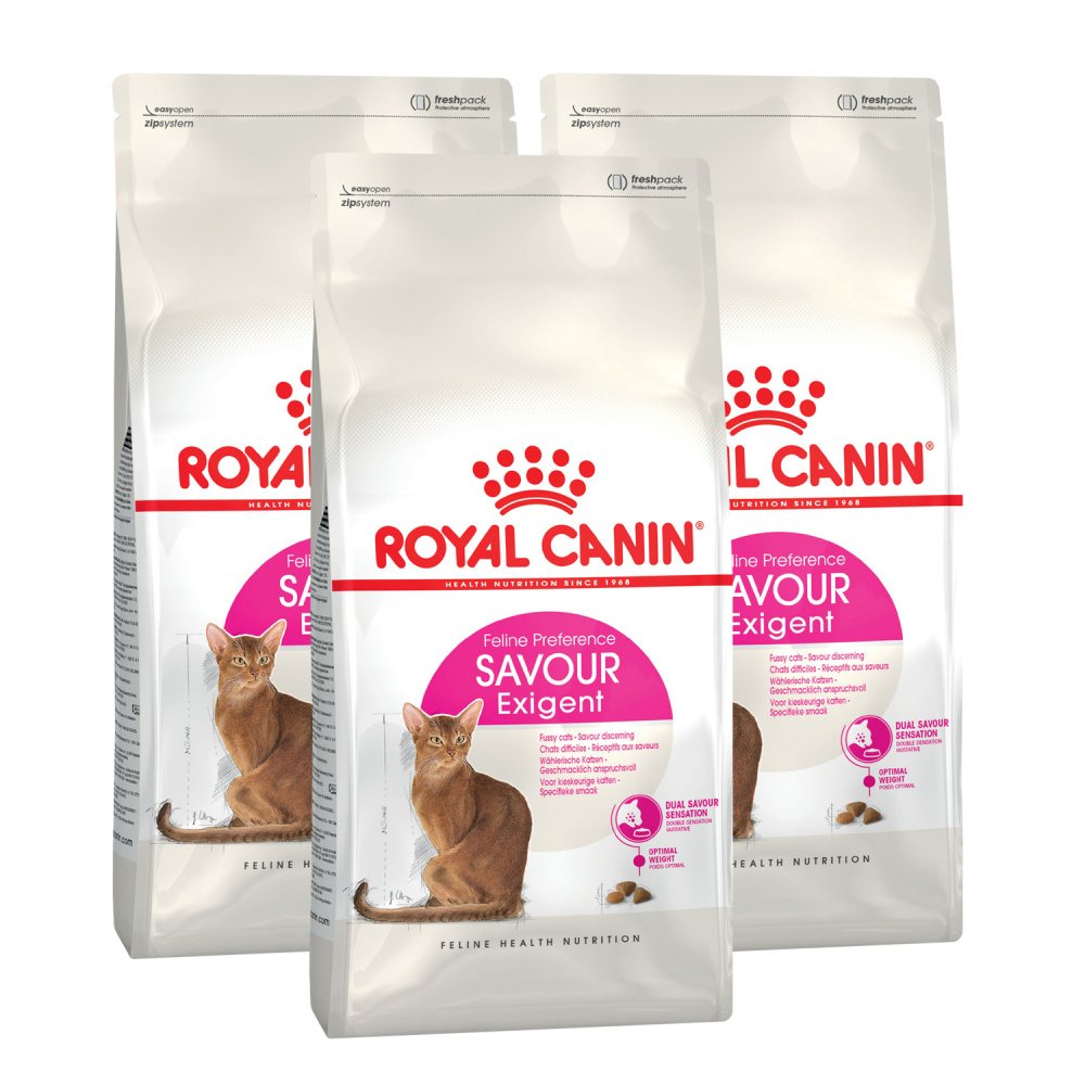 Т00008814*3 Корм для кошек Exigent 35/30 Savoir Sensation для привередливых к вкусу сух. 2кг (упаковка - 3 шт) ROYAL CANIN 