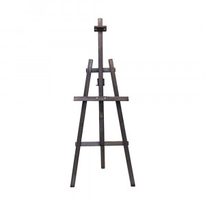 113028 Мольберт Лира "Симпл" Дерево 170х55х10 см черный Малевичъ