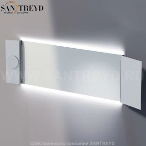 Agape NARCISO Прямоугольное модульное зеркало с LED подсветкой: длина 167 см, высота 60 см ANAR160204LHS