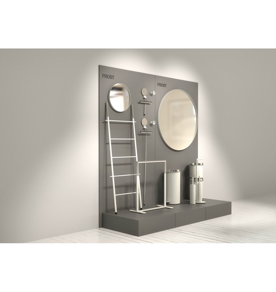 FROST Ершик для унитаза 8, combi » белый Нержавеющая сталь Белый N1948-W  - Вид №7