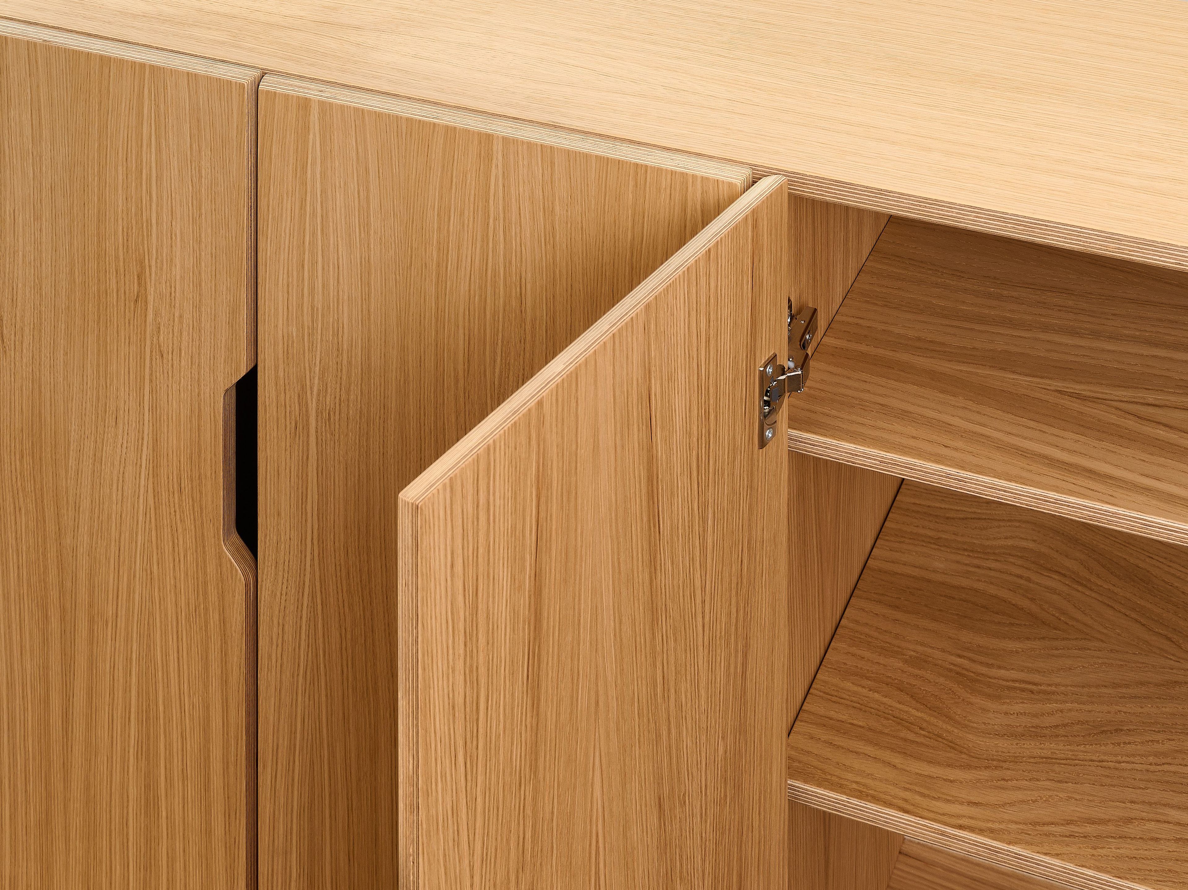 Шкаф из шпона с распашными дверями Radis Noble ARCH-00141510 - Вид №4