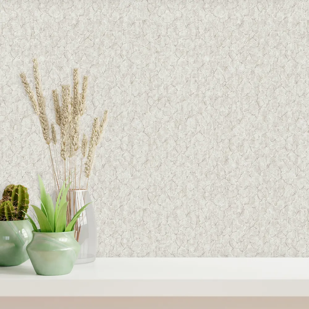 Обои бумажные Московская обойная фабрика Гектор - кофейно-серые текстурированные 89369380 STLM-0826230 - Вид №2