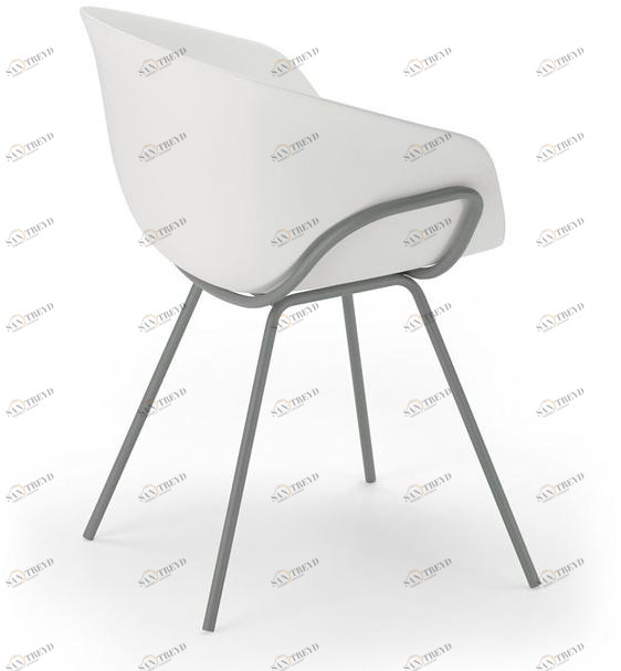 Alias Пластиковый стул с подлокотниками Iko sun-id-1447510