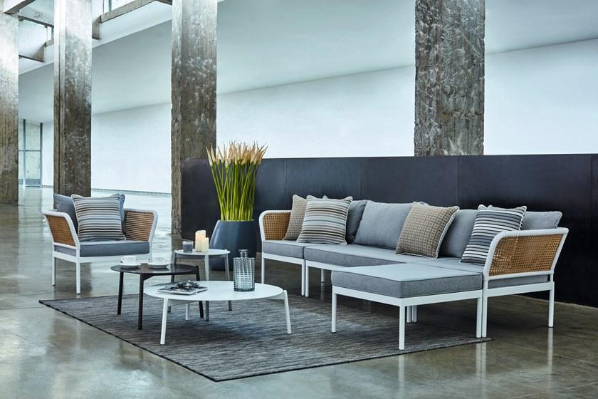 MOBIKA GARDEN Садовый диван 2 мест из ткани sunbrella® Honey sun-id-1430021 - Вид №1