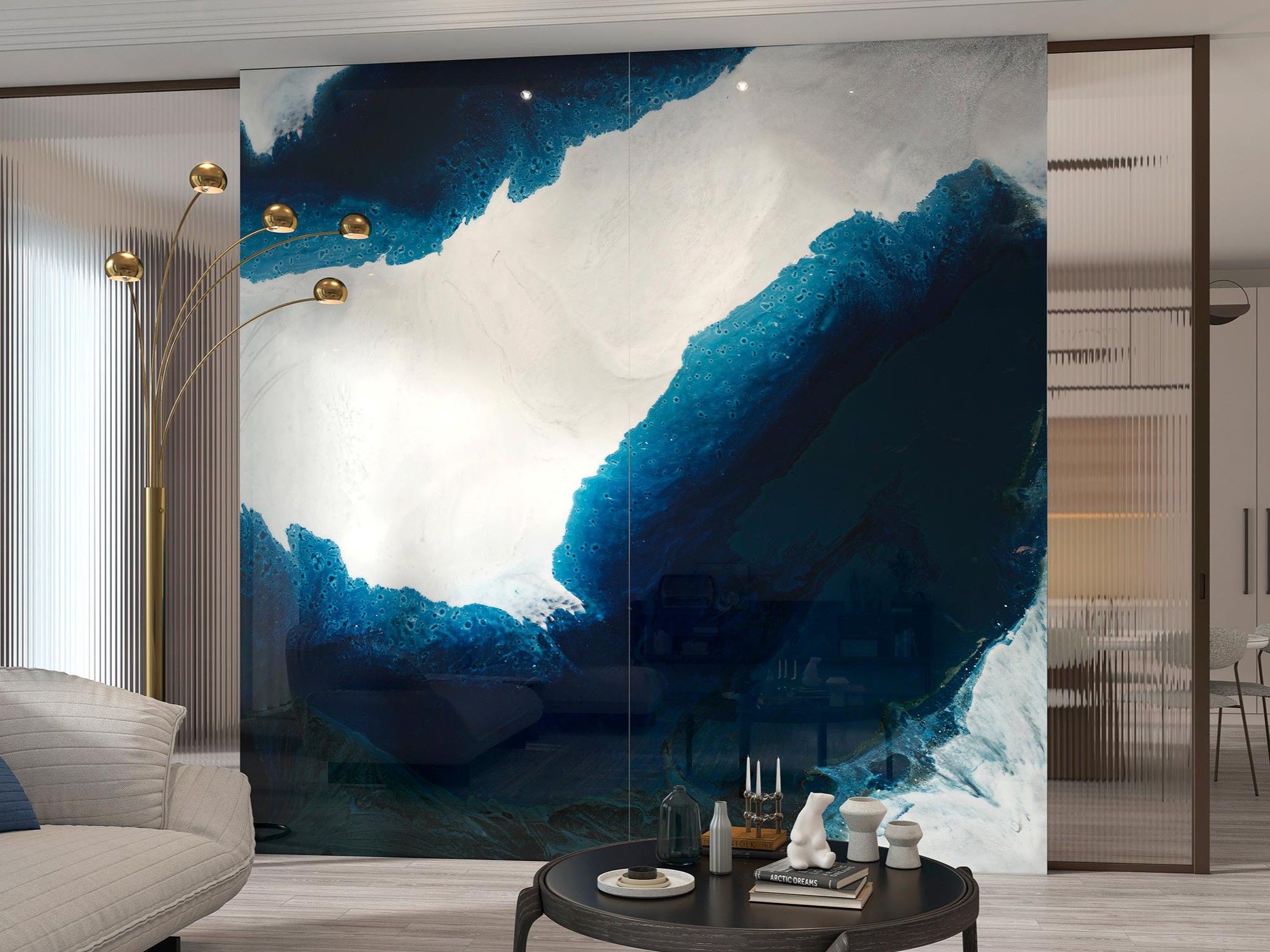 Декоративная панель из алюминия, стекла или ПММА Tecnografica Seven Seas ARCH-00131096