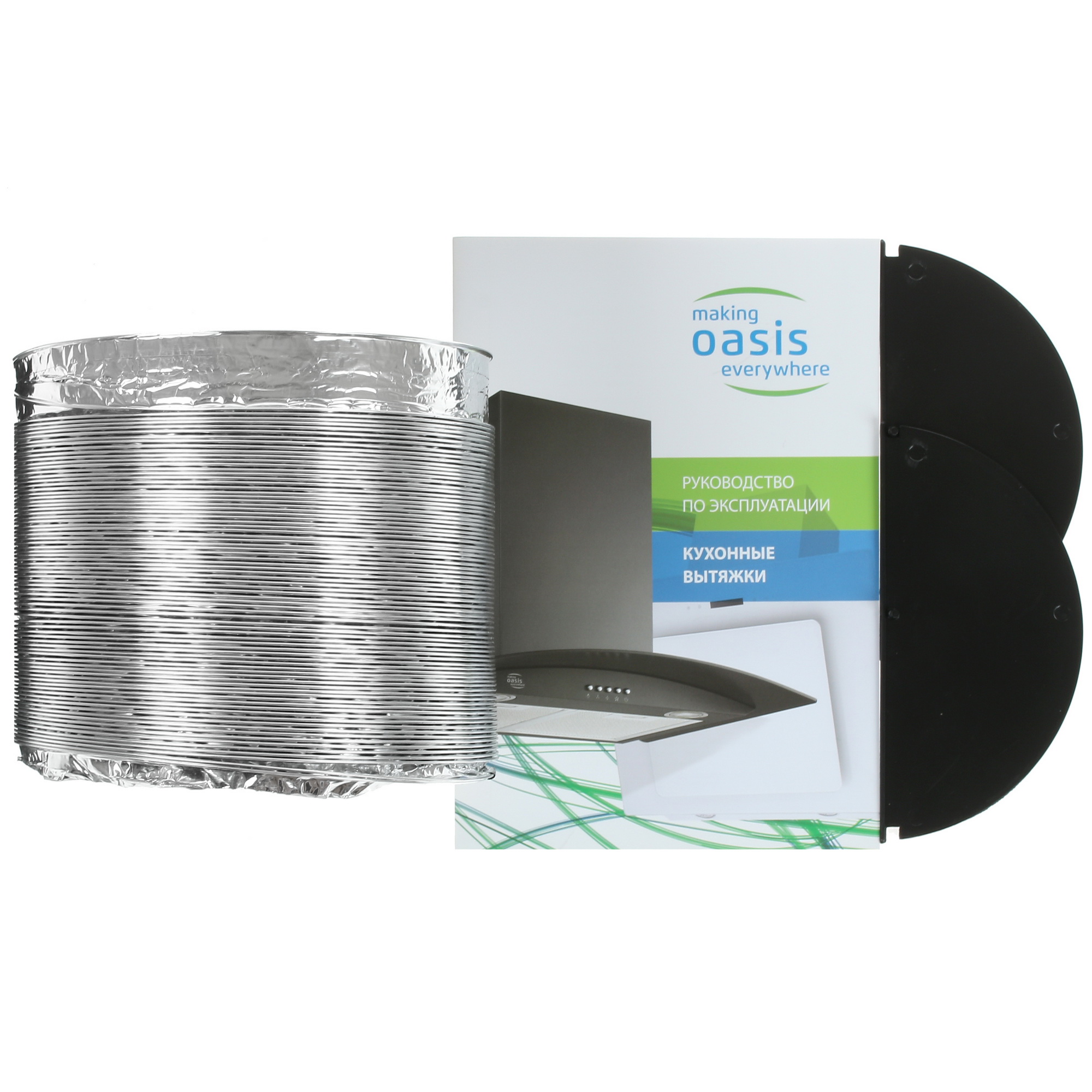 8166201 Вытяжка наклонная Oasis ND-60W белый/белый STDN-0072406 - Вид №10