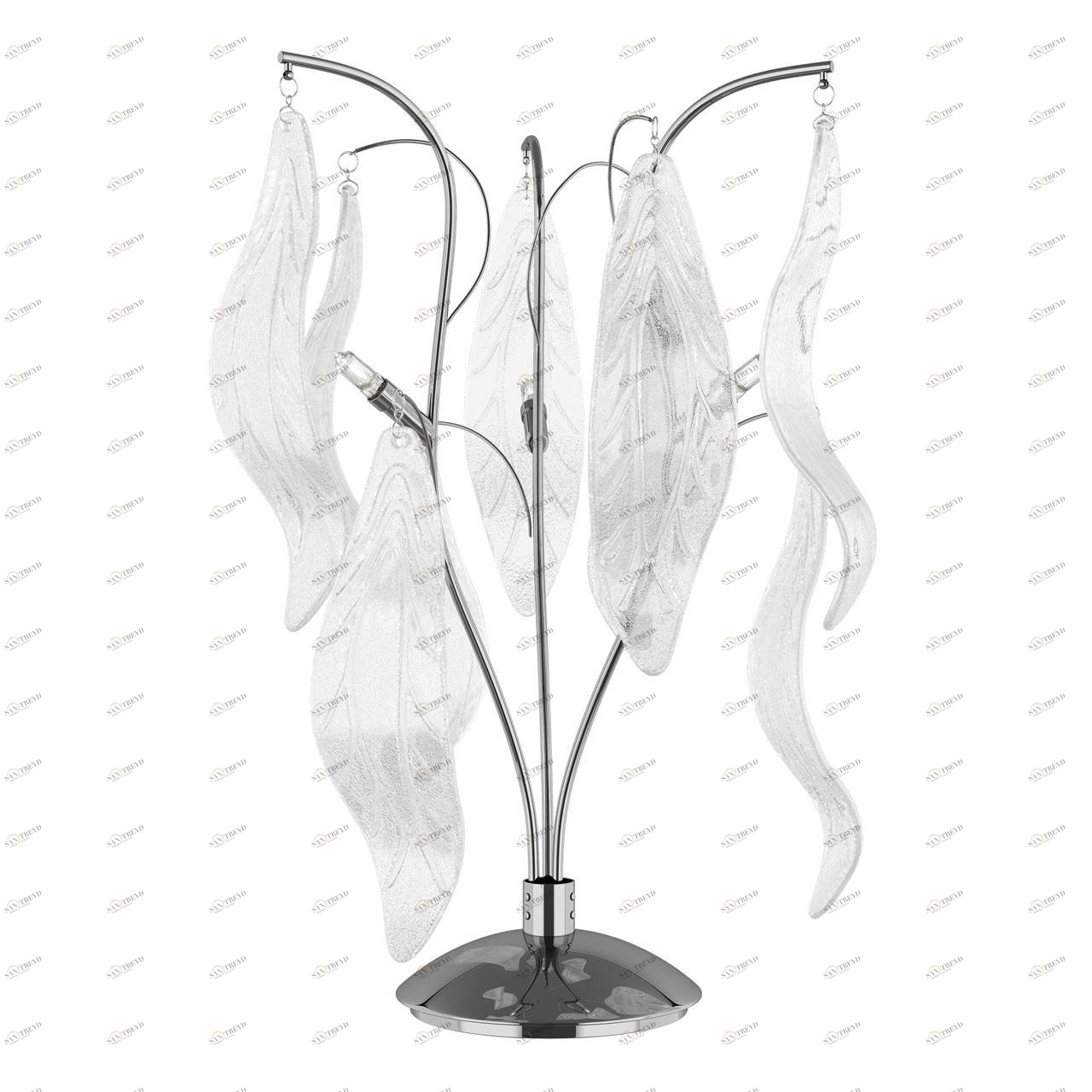 Настольная лампа Lightstar Vetro Сristallo 793934 LIGHTSTAR ИНТЕРЬЕРНЫЕ 138528 Прозрачный;хром 