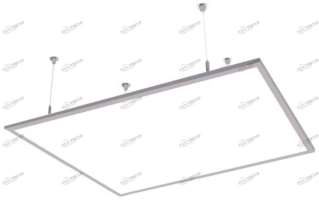 Metalmek Светодиодный подвесной светильник прямого и непрямого света из алюминия Hi panel 9946 mp