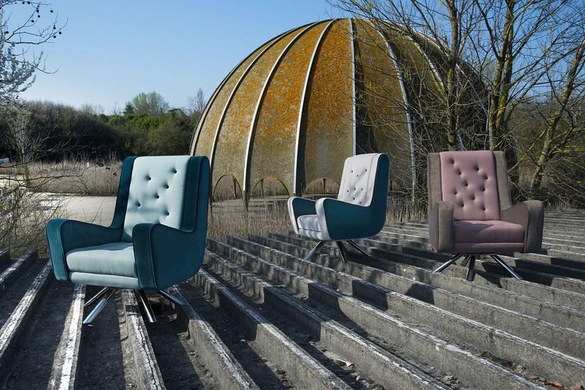 Adrenalina Кресло из ткани с подлокотниками Gulp sun-id-1478781 - Вид №3