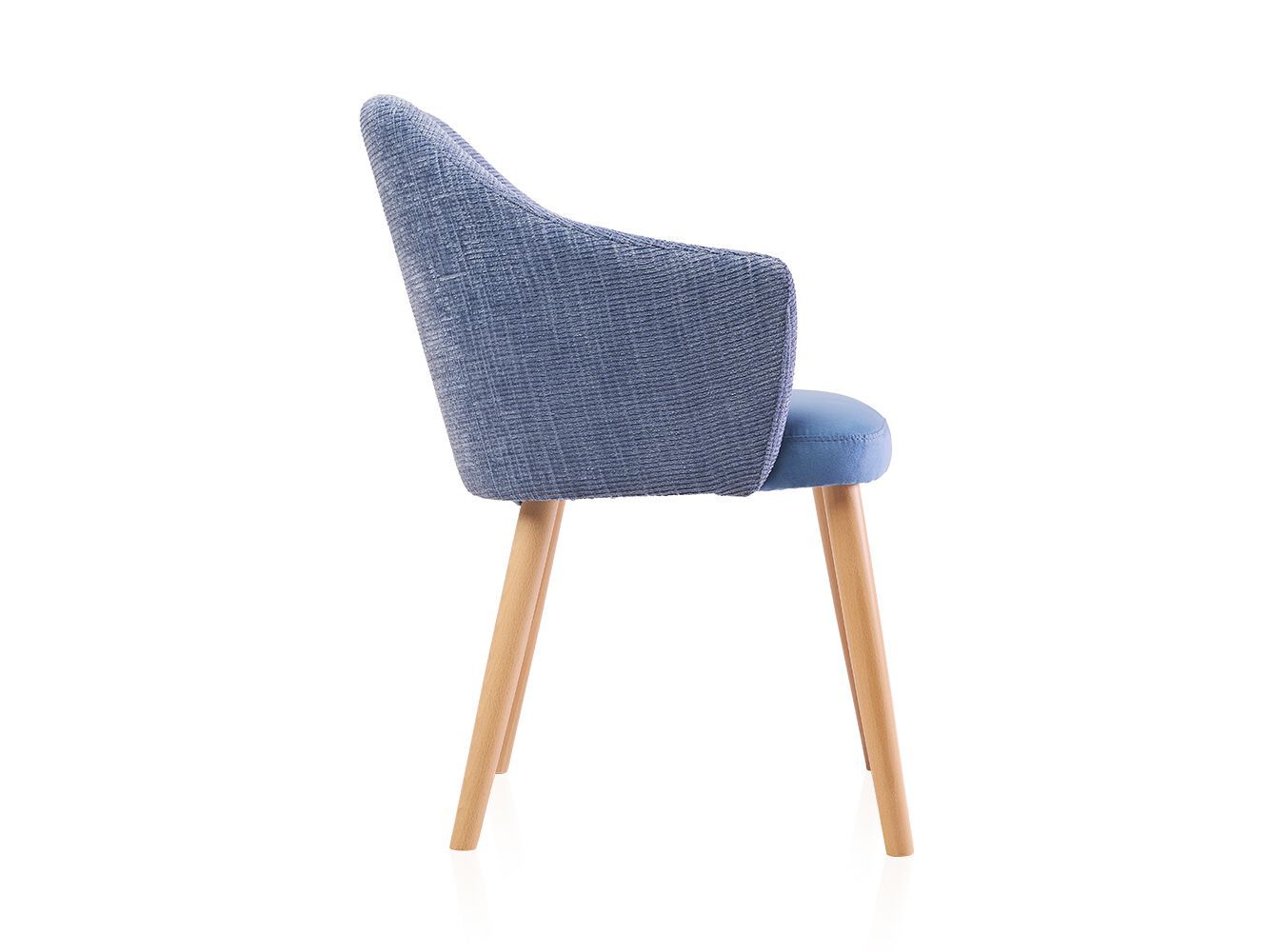 Тканевый стул с подлокотниками Vela Arredamenti Bras ARCH-00047699 - Вид №3