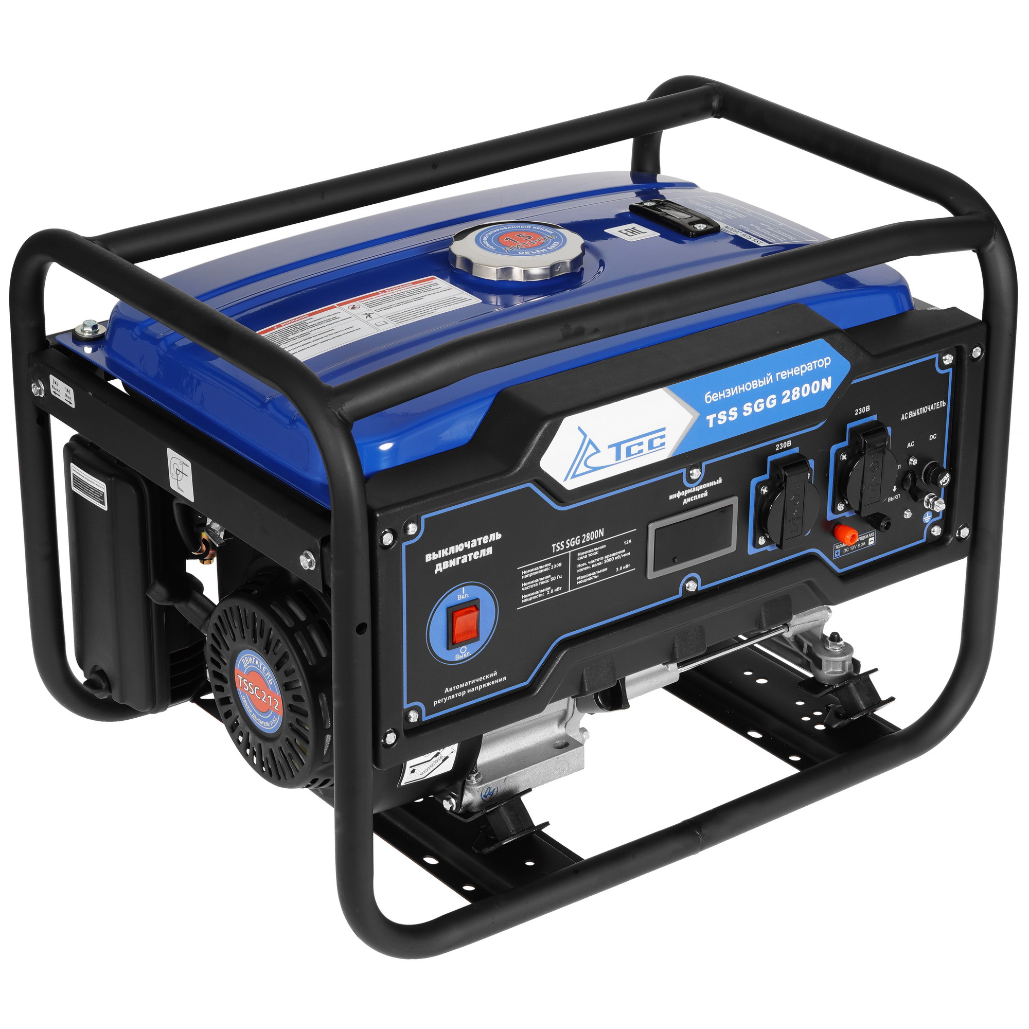 Электрогенератор   бензиновый ТСС SGG 2800N 5411110 STDN-0126596