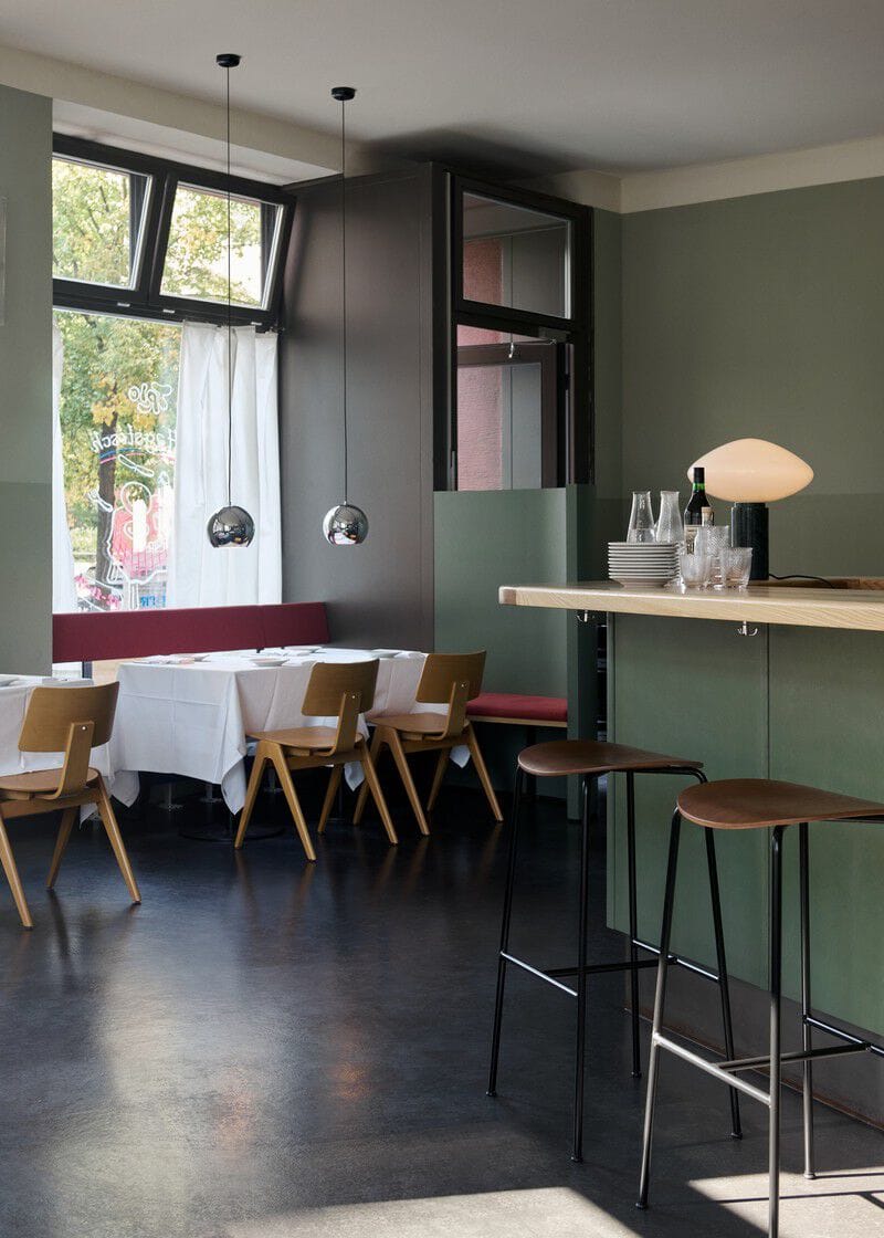 МДФ низкий стул &Tradition павильон ARCH-00103816 - Вид №6