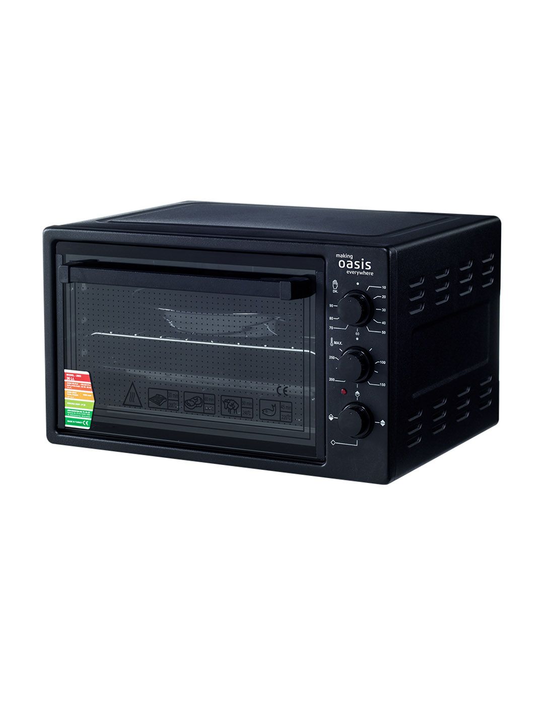 9979837 Мини-печь Oasis M-37CB черный STDN-0069310