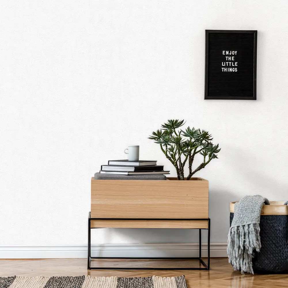 INSPIRE Флизелиновые обои под покраску Дождик - белое полотно для стильных интерьеров 85560921 STLM-1498900 - Вид №3