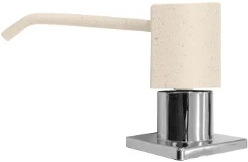 Дозатор 004 "Квадрат" белый GRANFEST 004 белый