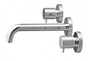 MMBWCP Смеситель для настенного монтажа в минималистском стиле с 3 отверстиями Methven