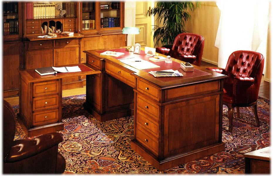 Письменный стол  EZIO BELLOTTI 2151+2152 Platinum