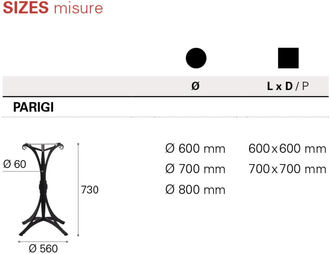 Nitesco Круглый стол Parigi sun-id-1500801 - Вид №3