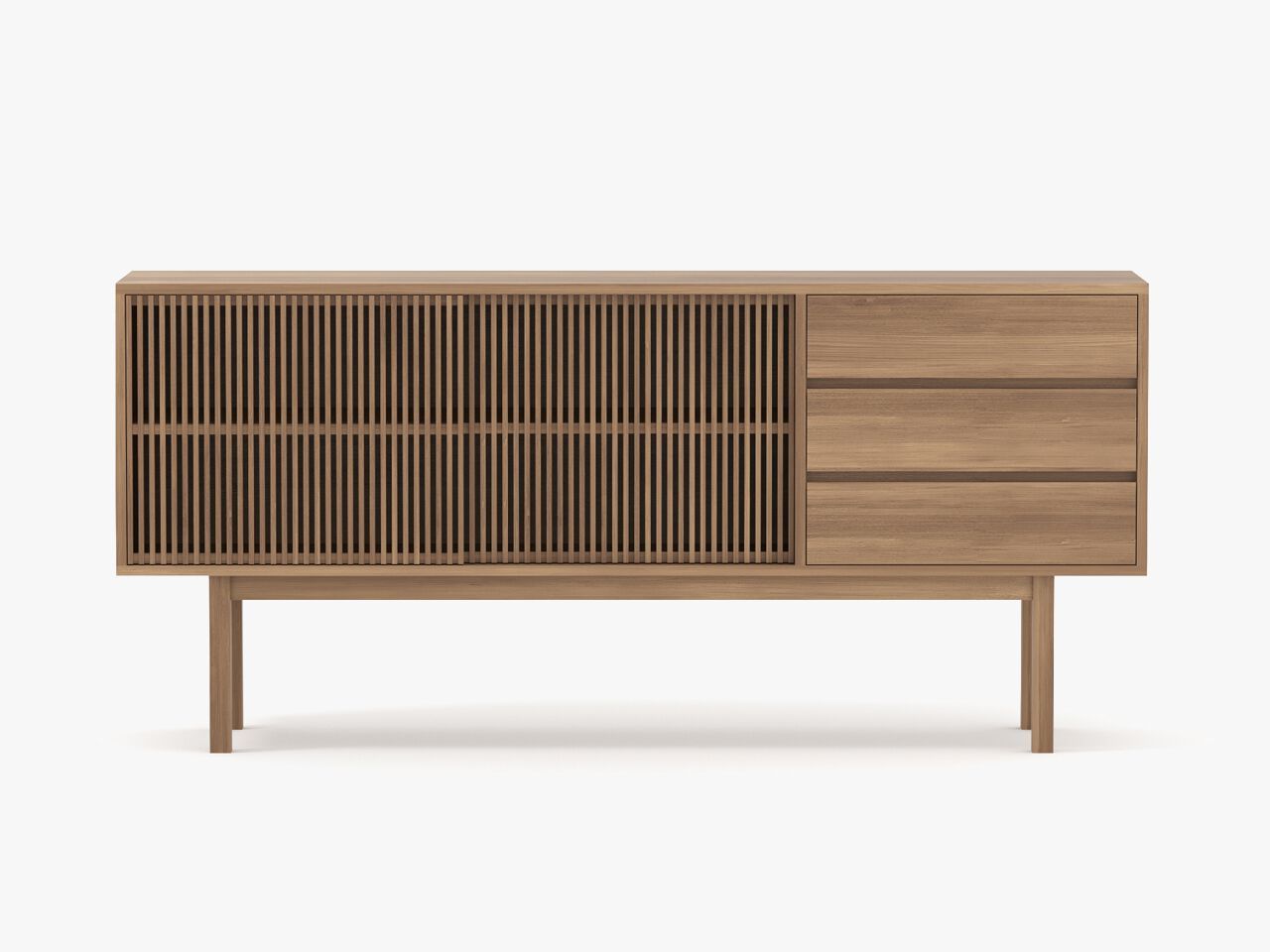 Шкаф из массива дерева с ящиками Air Division Telegramme ARCH-00106148 - Вид №3