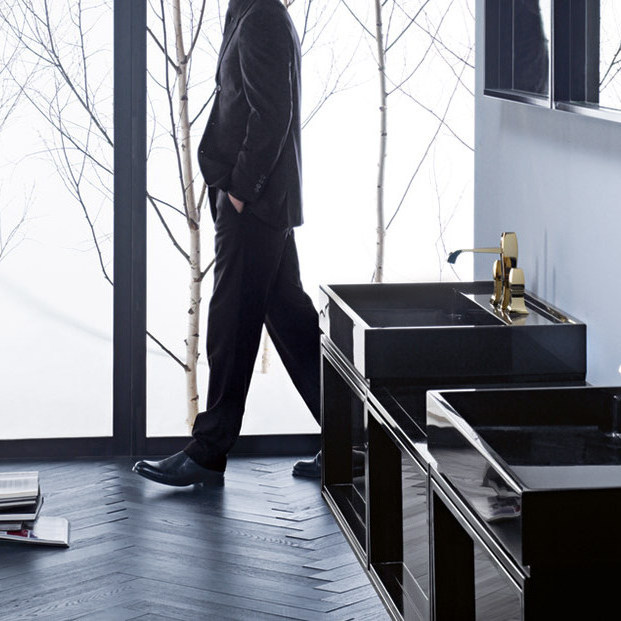 Композиция №3 Uomo Vogue Collection комплект мебели для ванной комнаты Burgbad 42704 - Вид №1