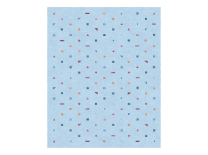 Прямоугольный ковер ручной работы