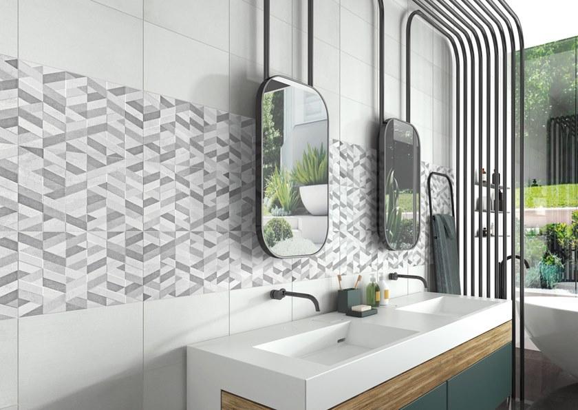 RECER Белая плитка для стен с эффектом бетона sun-id-1347917 - Вид №2