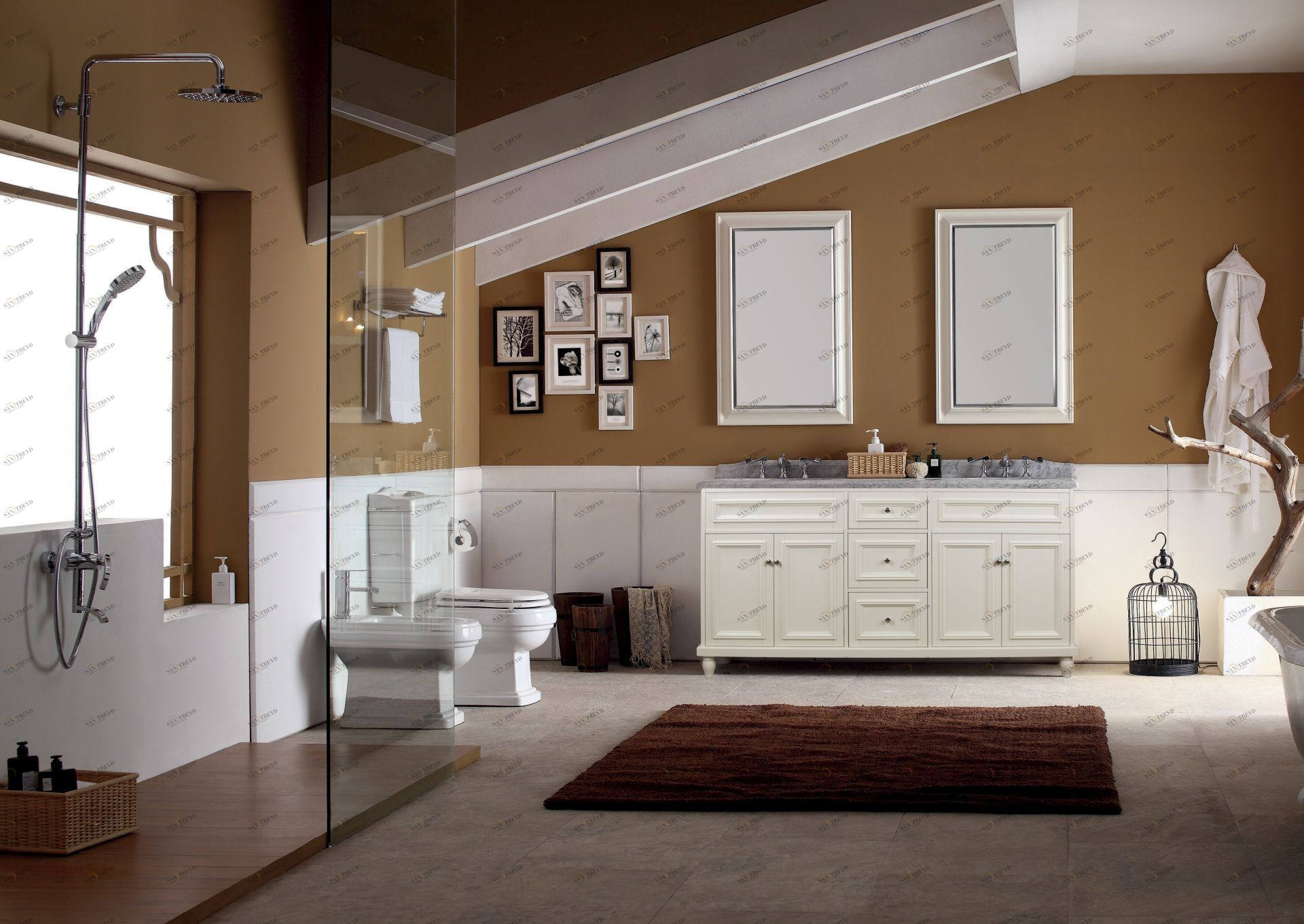 Тумба SOLE 165 арт. TS-8007-C Ивори Tessoro TS8007CI