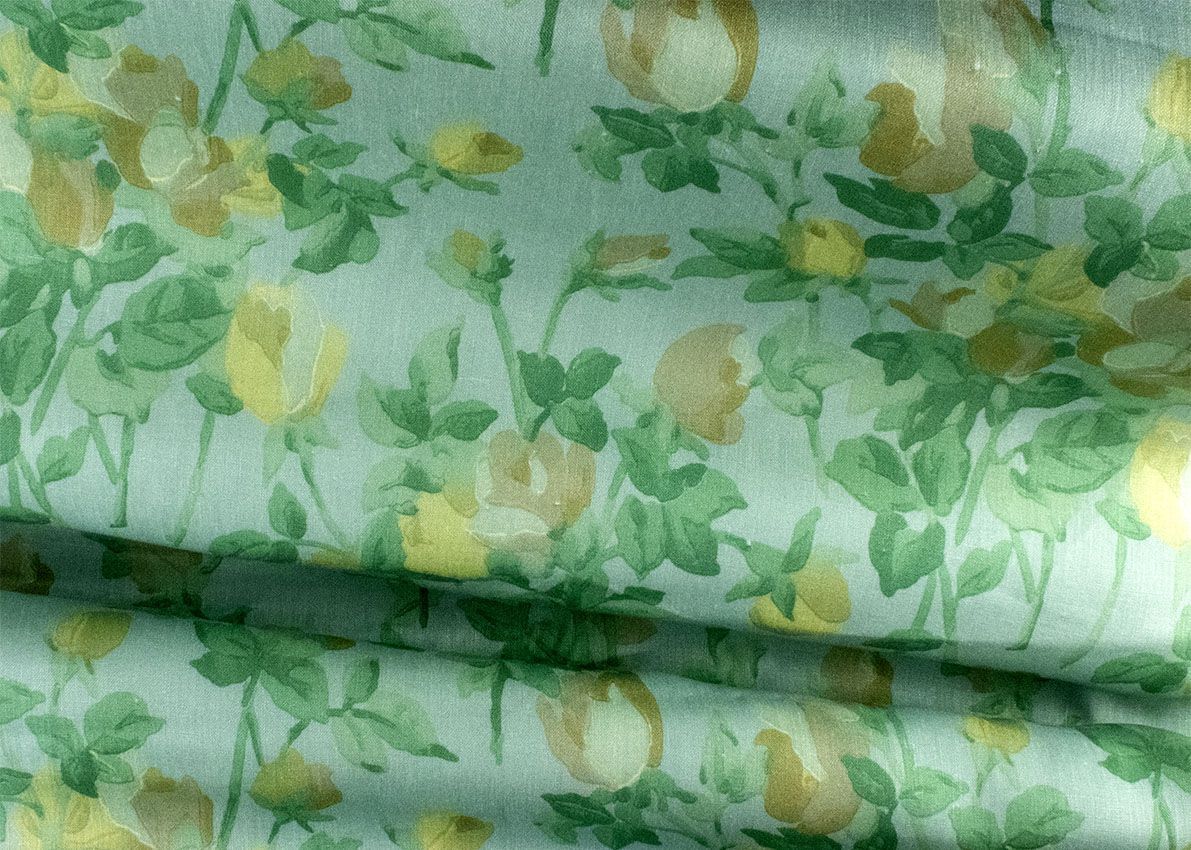 Обивочная ткань с цветочным рисунком Jannelli&Volpi СП GRANDE CORNICHE FABRICS ARCH-00064550 - Вид №4