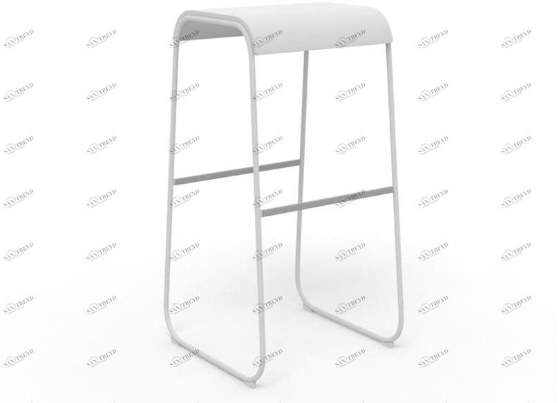 Crassevig Табурет высокие деревянные санки Lineo sun-id-1437931