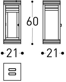 Varaschin Фонарь из дерева и стекла Barcode sun-id-1453216 - Вид №5