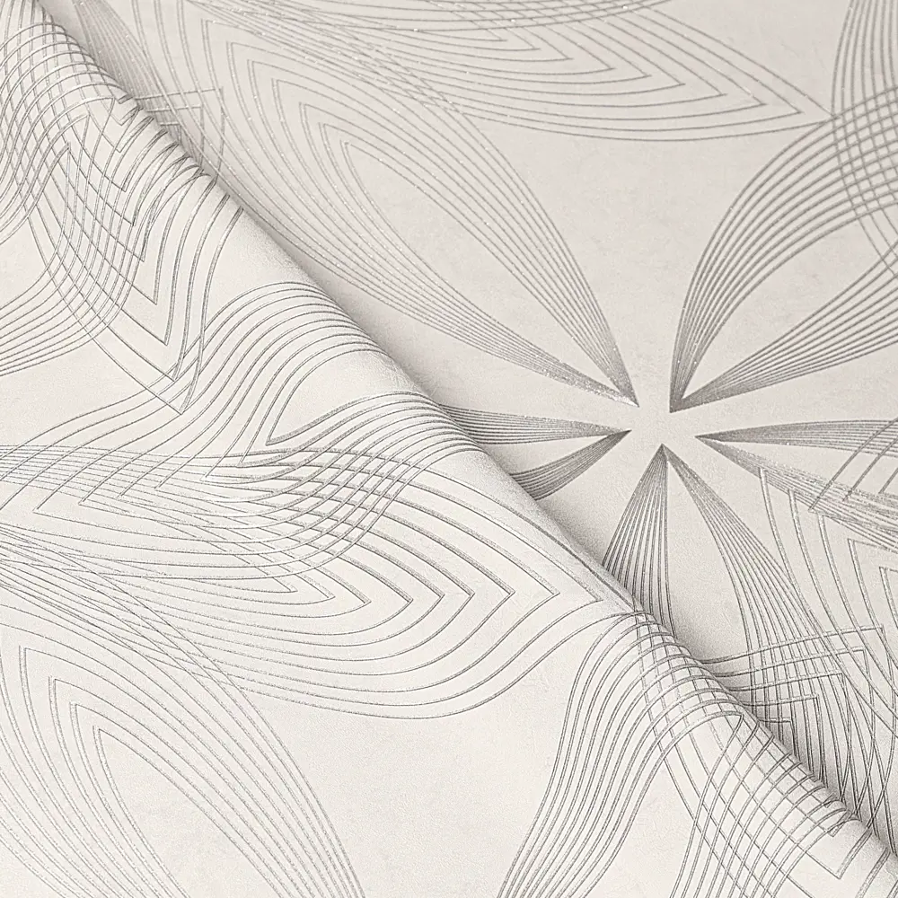 Victoria Stenova Five - бежевые флизелиновые обои с геометрическим узором 89400065 STLM-1577397 - Вид №3