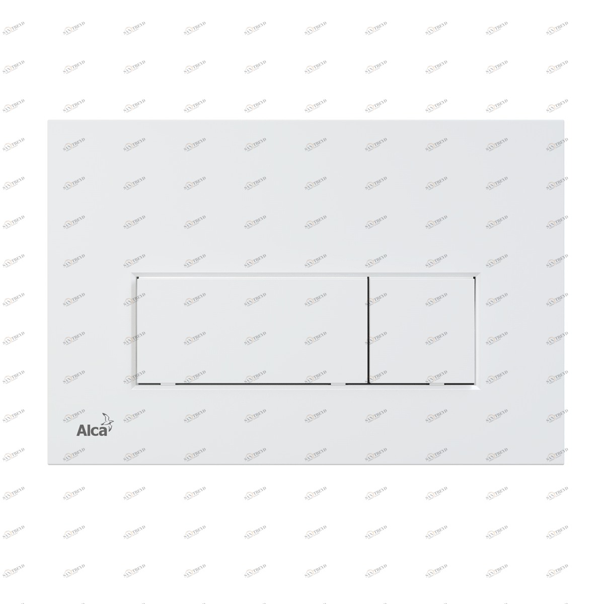 Кнопка управления для скрытых систем инсталляции, белый-мат ALCAPLAST M576