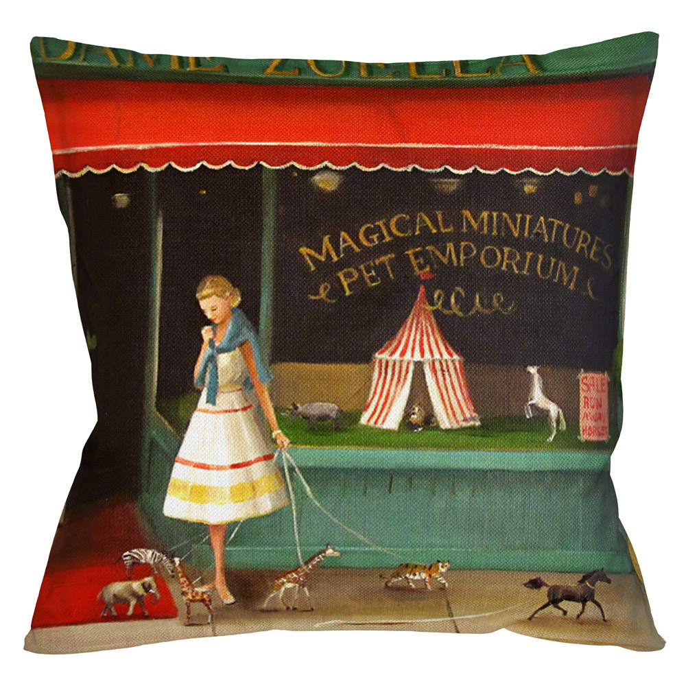 525901189 Арт-подушка «Волшебные миниатюры» Object Desire 