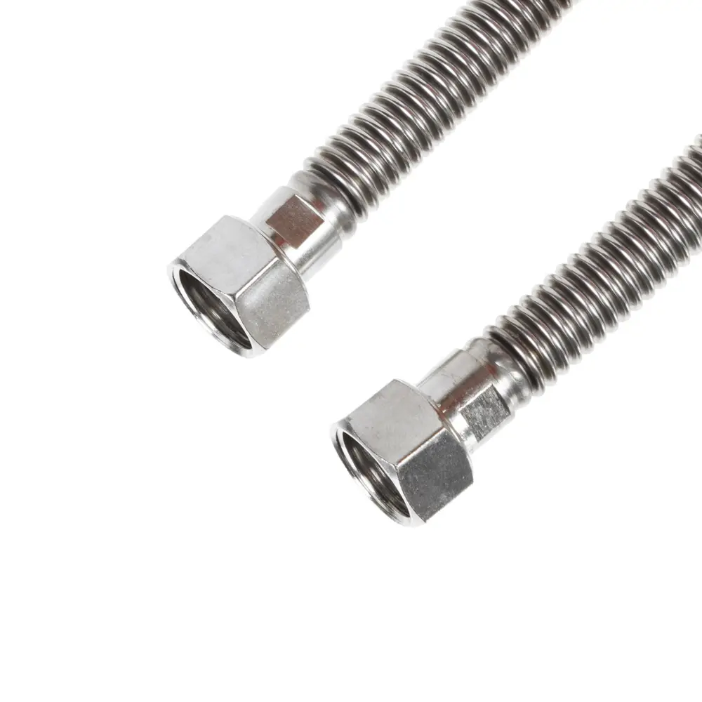 Гибкая подводка для газа сильфонного типа 1/2" гайка-гайка 60 см 12956376 STLM-2202613 Santreyd  - Вид №1