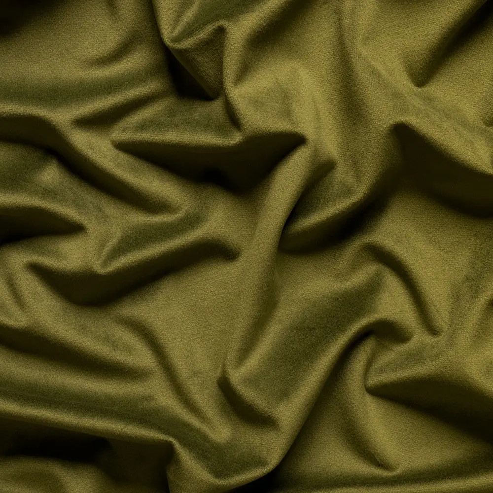 Ткань 1 м/п бархат 300 см цвет светло-оливковый GARDEN STLM-2120274 - Вид №2