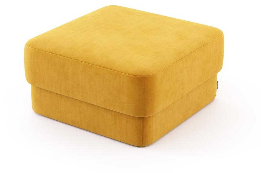 Domkapa Квадратный пуф из бархата  Dkh9  - Вид №1