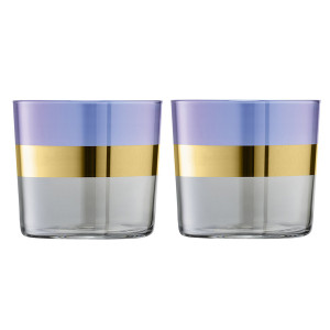 G060-09-197 Набор из 2 стаканов bangle 310 мл фиолетовый LSA International