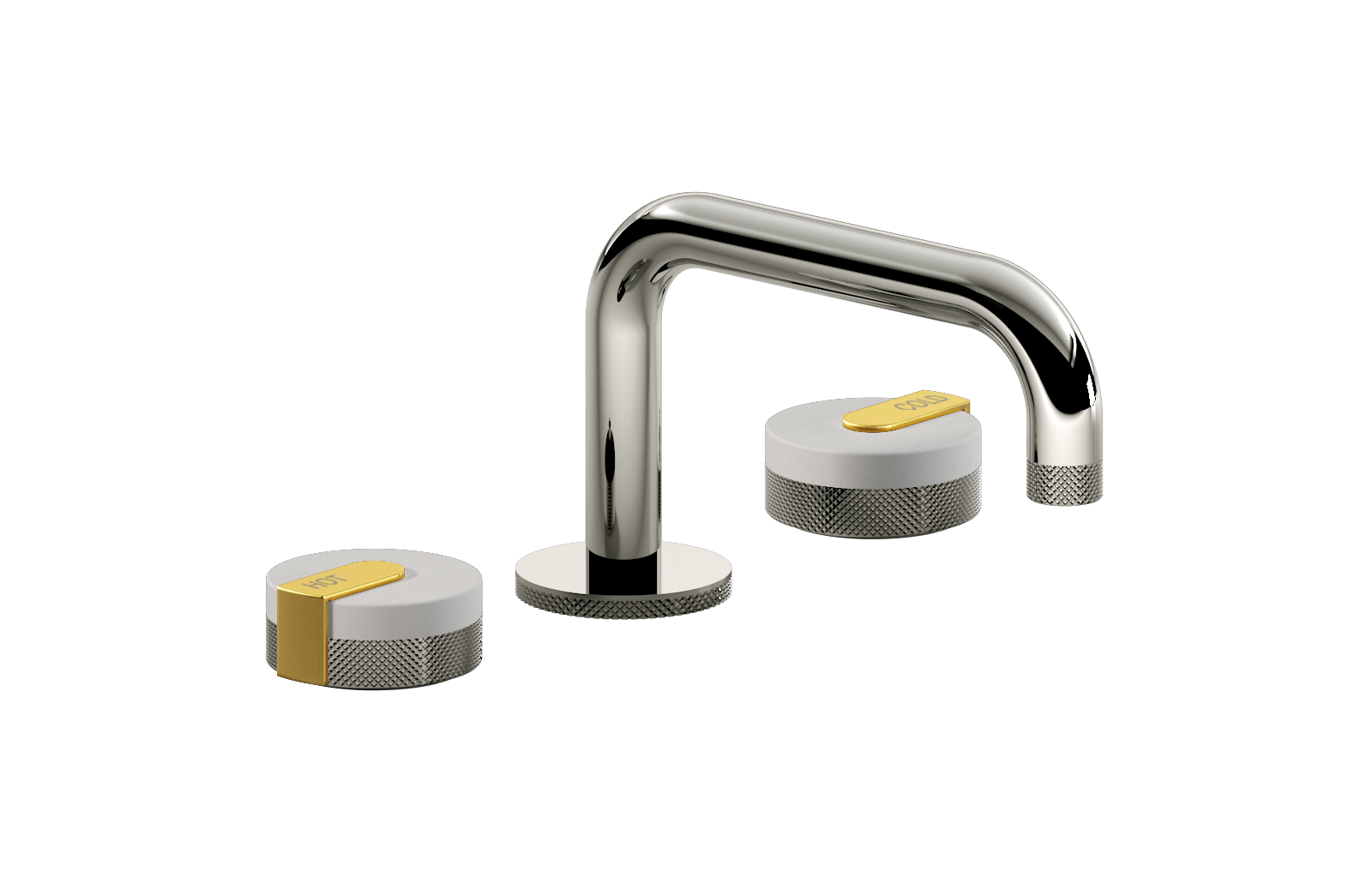 E-11510-R1WT-L1BAU-PC Смеситель для умывальника на 3 отвертия GRAFF MOD+