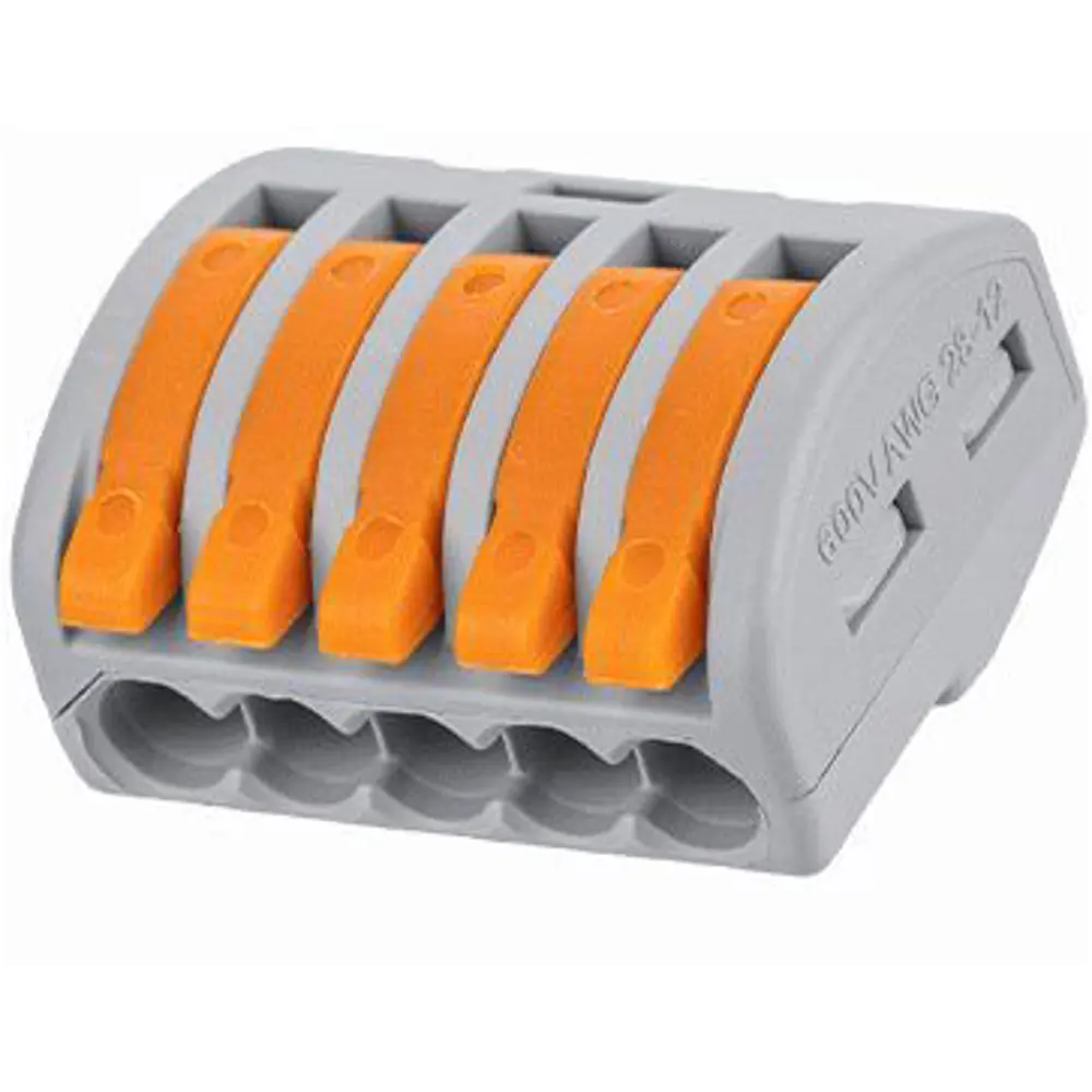 Клемма соединительная TDM Electric СК-415 5-проводная 2.5 мм 50 шт STLM-2032973