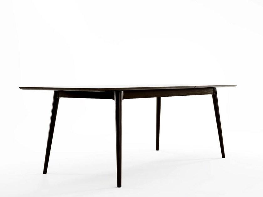 KARPENTER Раздвижной прямоугольный деревянный стол для гостиной Vintage sun-id-1461009 - Вид №5