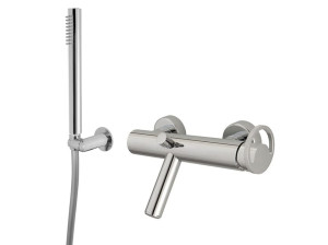 Настенный смеситель для ванны с 3 отверстиями и переключателем