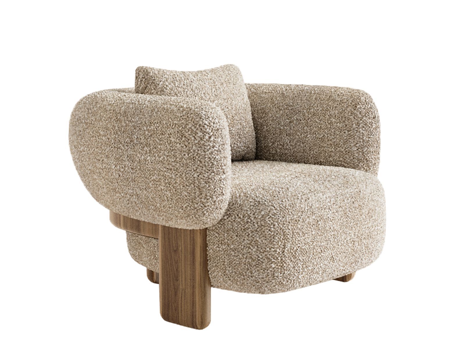 Тканевое кресло с подлокотниками ANA ROQUE INTERIORS ARCH-00037406