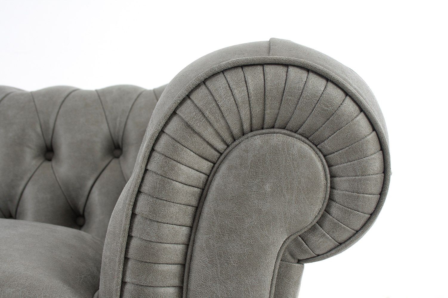 Бархатное кресло с подлокотниками CREARTE COLLECTIONS Chesterfield Classic Origins ARCH-00056955 - Вид №9