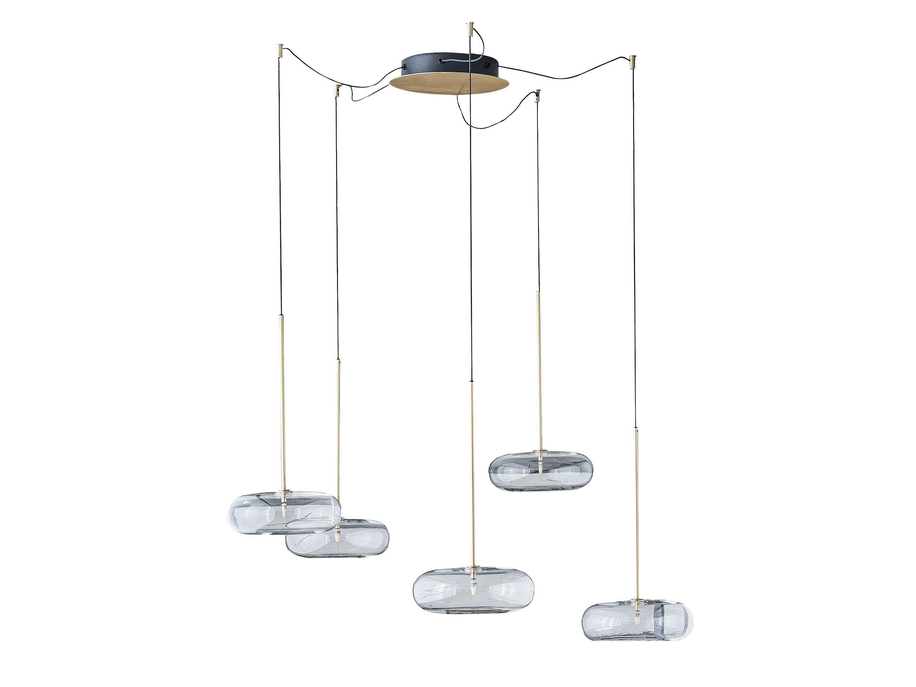 Подвесной светильник из боросиликатного стекла Bontempi Casa SPARK ARCH-00067747