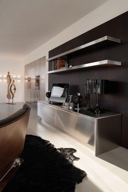 Xera by Arex Кухня из нержавеющей стали с островом sun-id-1378492 - Вид №1