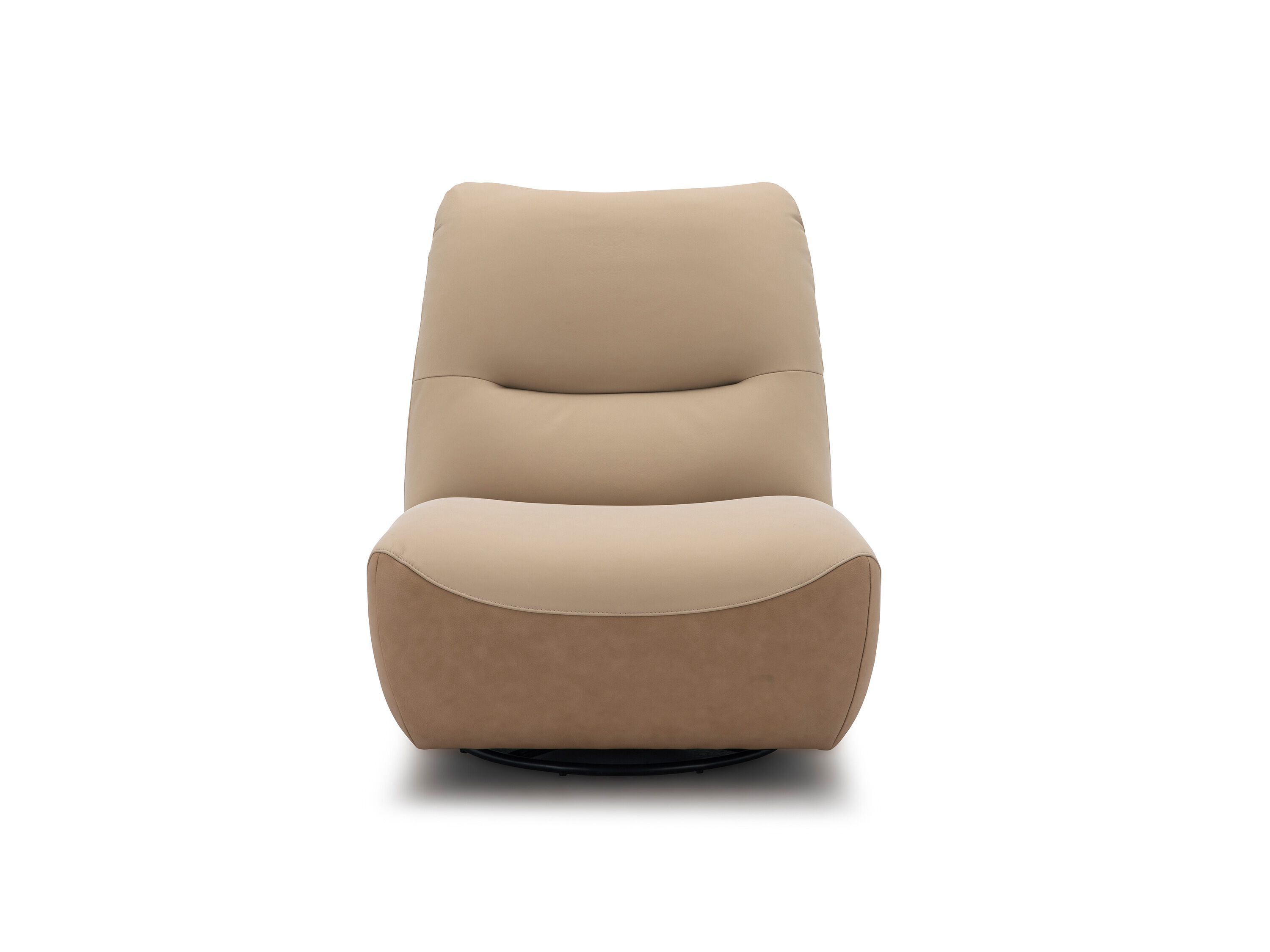 Вращающееся кресло из кожи и ткани CAMPO DE' FIORI CL127 ARCH-00050951 - Вид №1