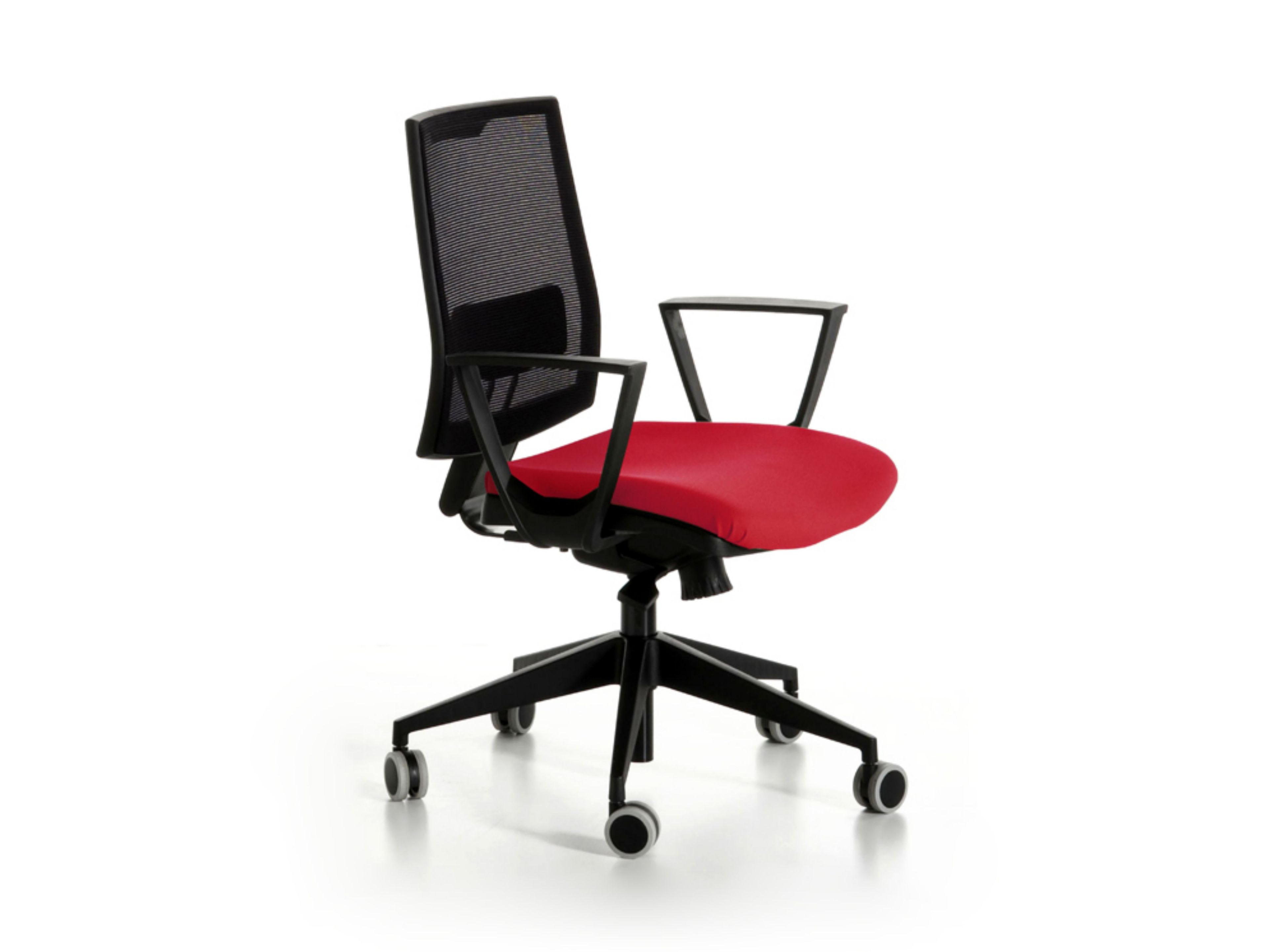 Регулируемое по высоте вращающееся офисное кресло с колесами Manerba ARCH-00047844 - Вид №1